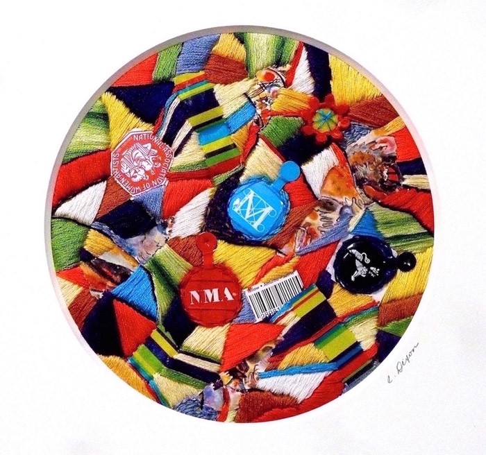 Gallery Hopping embroidery