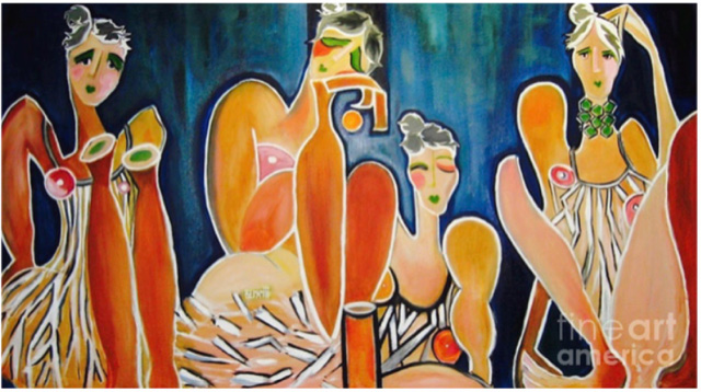 Garden of Ethos painting