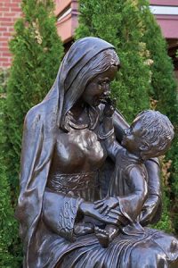 “Madonna and Baby Jesus” by Renate Fackler