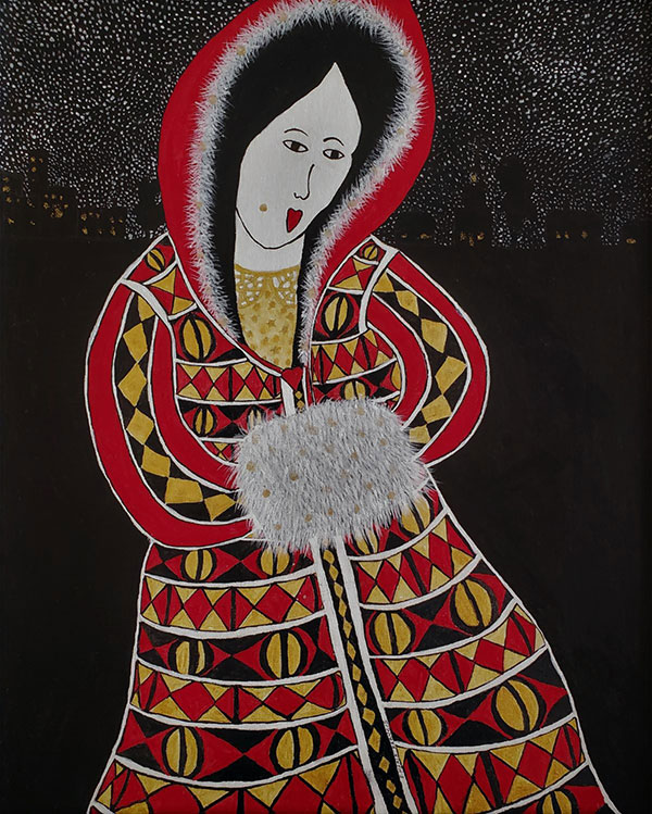 Acrylic painting
