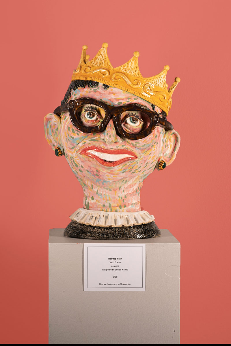 Ceramic portrait