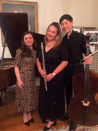 trio of musicians