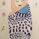 painting of a woman