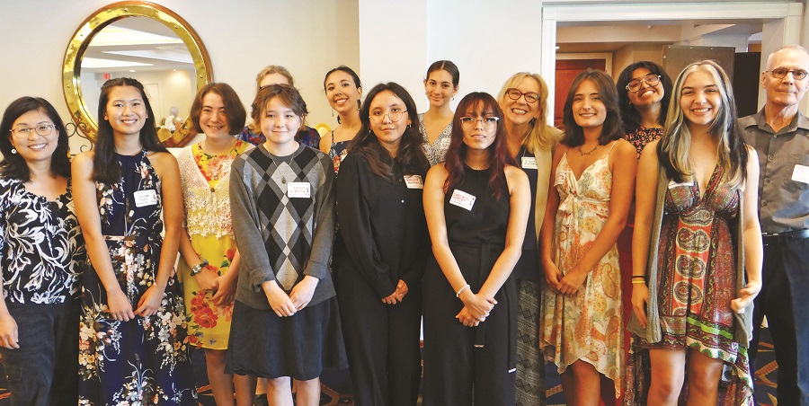 Sarasota Award winners and teachers
