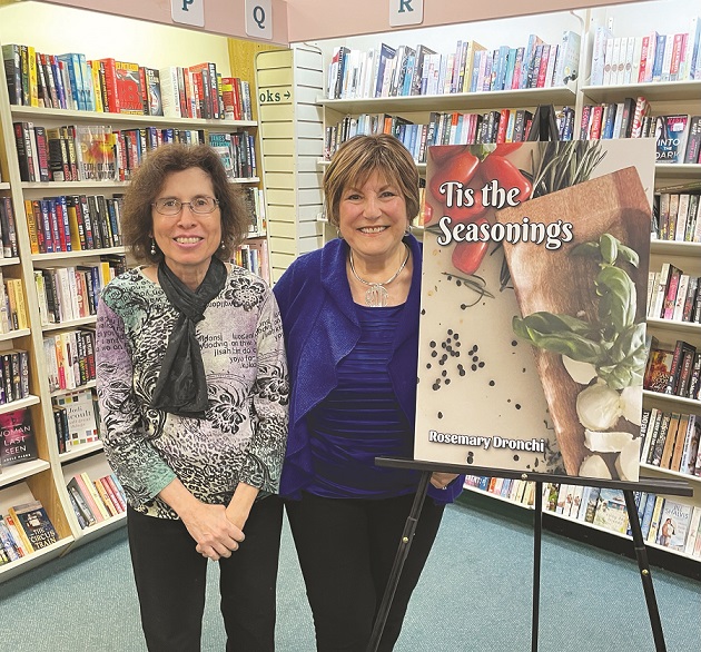 Vero Beach Branch President Mary Jane Ingui with the author, Rosemary Dronchi