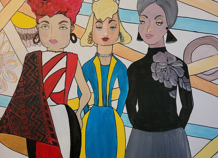 Featured Art: Three Goils Are Thee