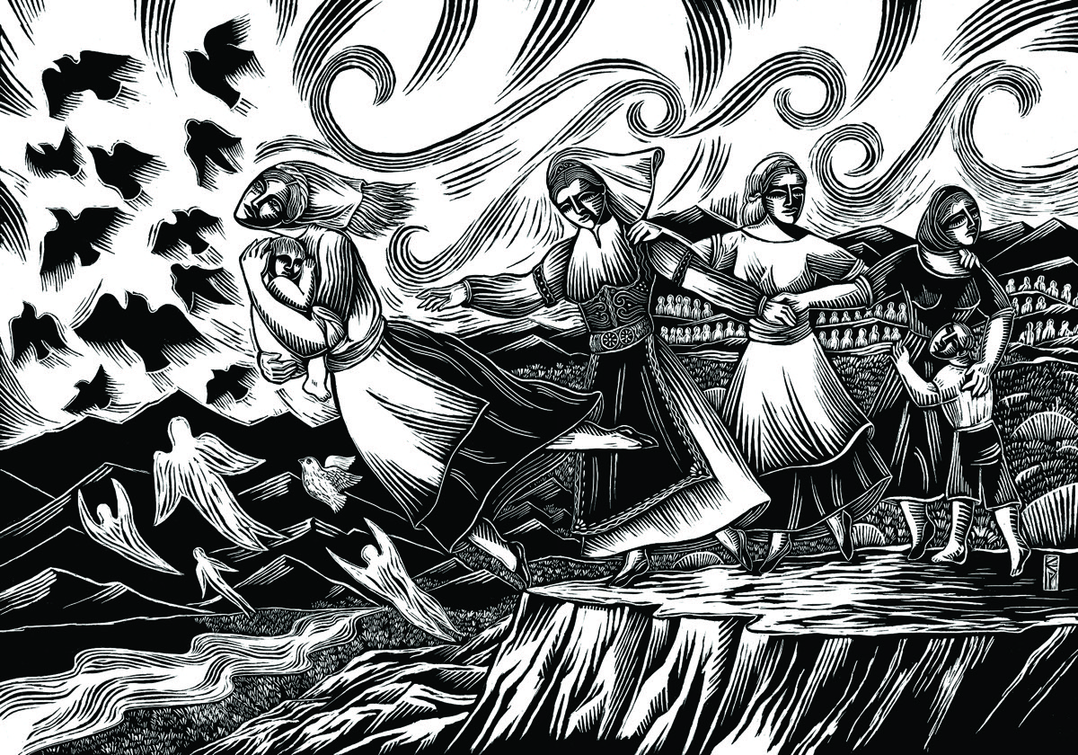Evangelia Philippidis, Dance of deaths freedom