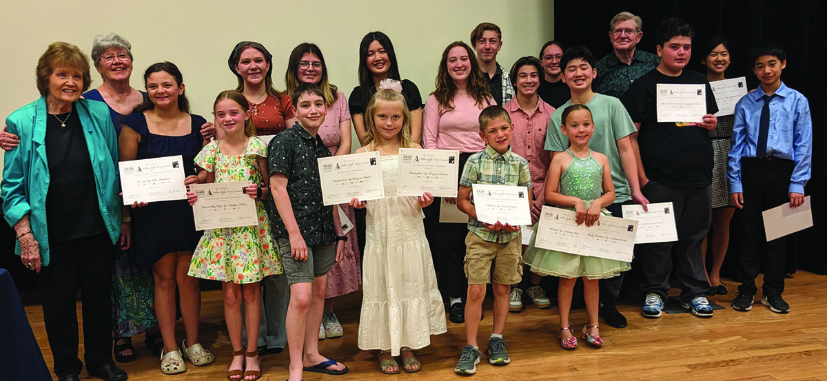 Poetry winners of the Aileen Jaffa Memorial Youth Poetry Contest, Modesto Branch