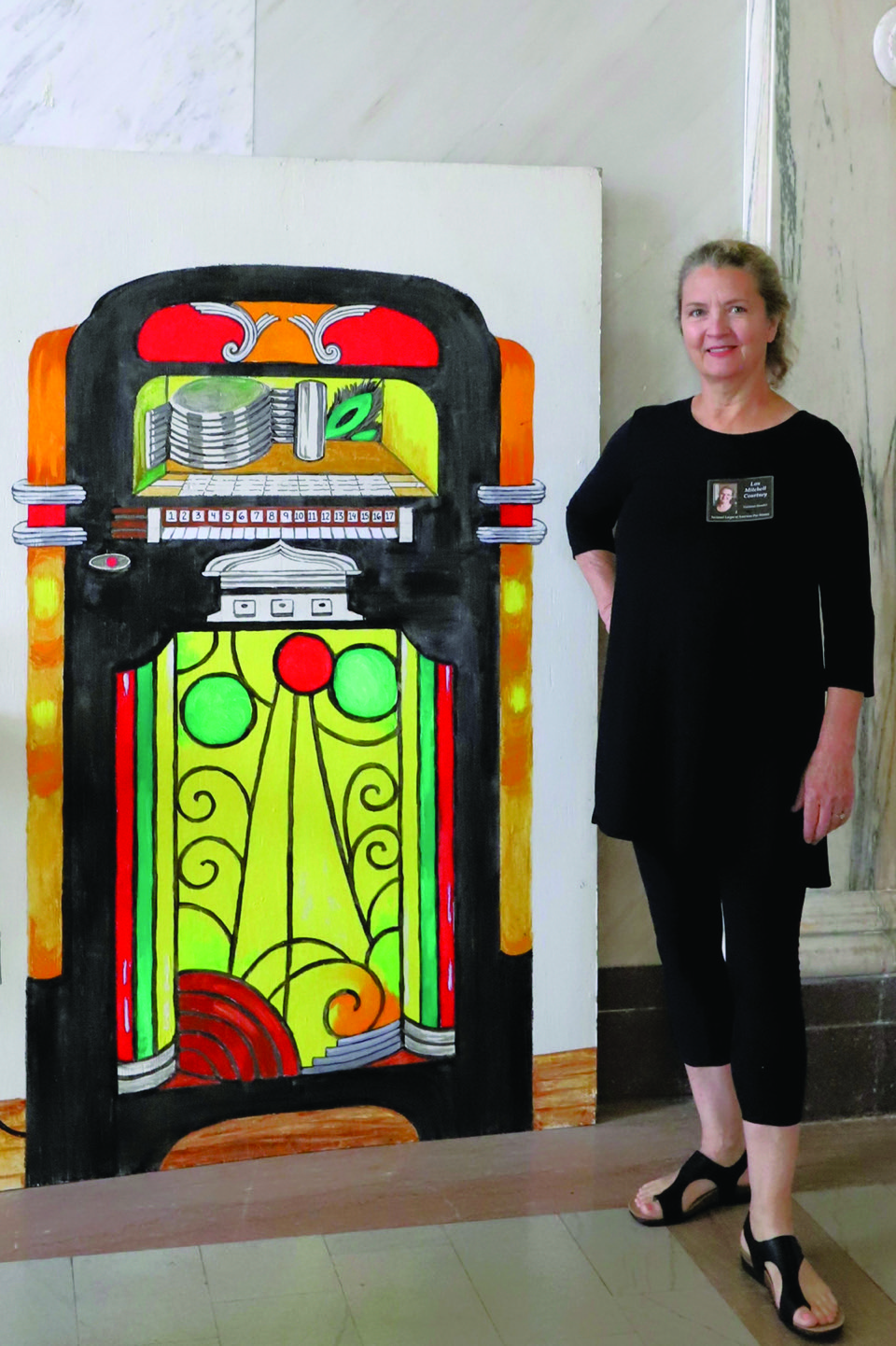 Pensacola Branch,Lou Mitchell Courtney’s Juke Box backdrop