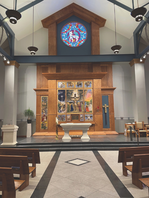 Barbara Walterman-Peters St Thomas More Catholic Church with Altarpiece