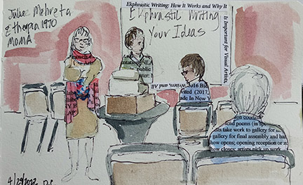 sketch of a workshop