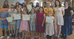 Modesto Youth Poetry Contest Winners -Pen Women