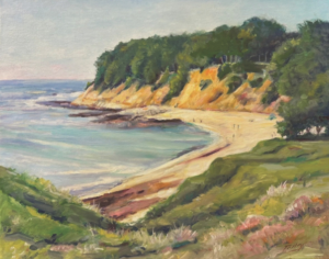 Jude Tolley, Half Moon Bay oil 16x20